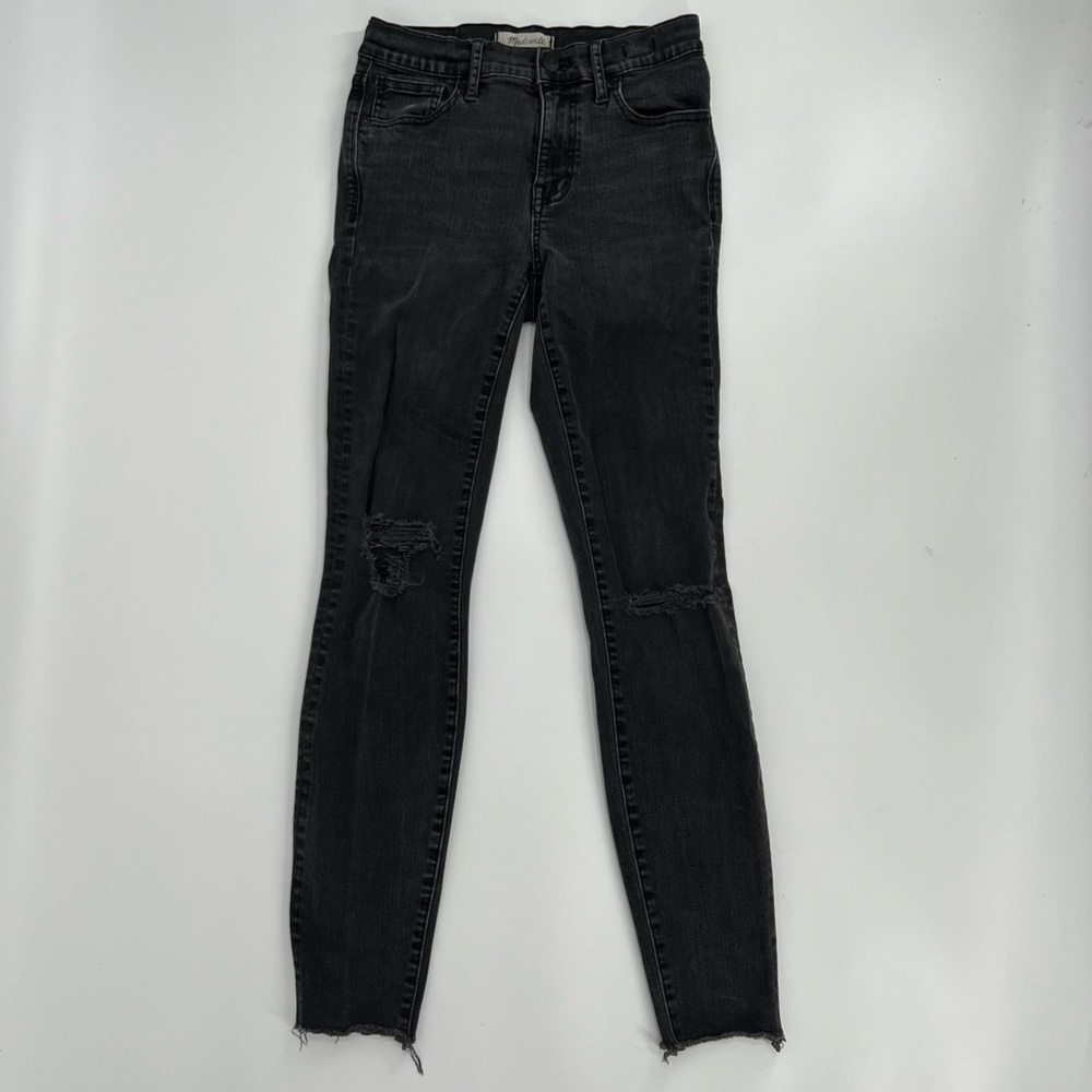 Madewell Black 9" High Riser Skinny Skinny Jeans Size 25 Women’s
